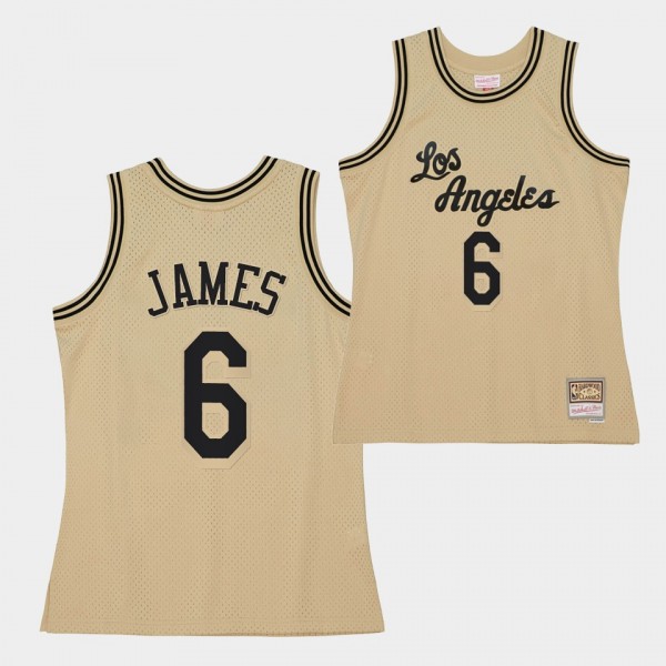 LeBron James #6 Los Angeles Lakers Hardwood Classi...