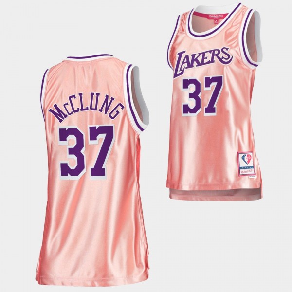 Women Mac McClung Los Angeles Lakers Jersey Pink R...