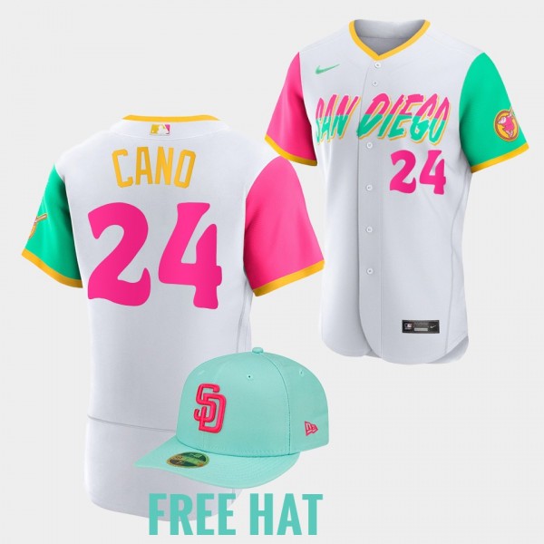 San Diego Padres Robinson Cano 2022 City Connect W...