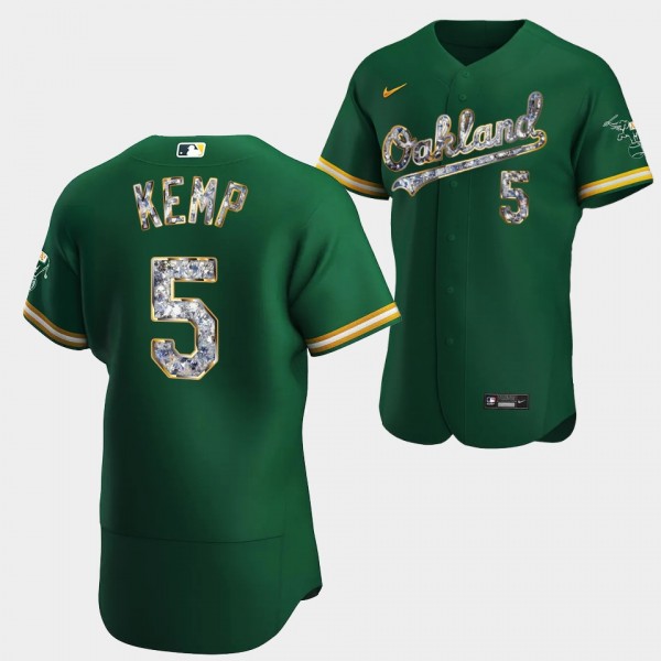 Tony Kemp Oakland Athletics Green Golden Diamond #...